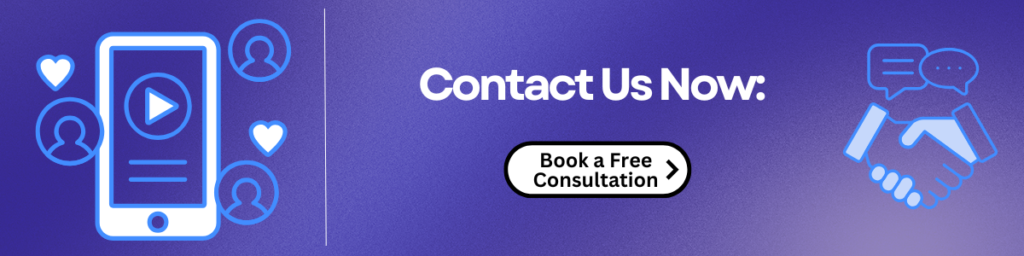 Call to action button contact us image
